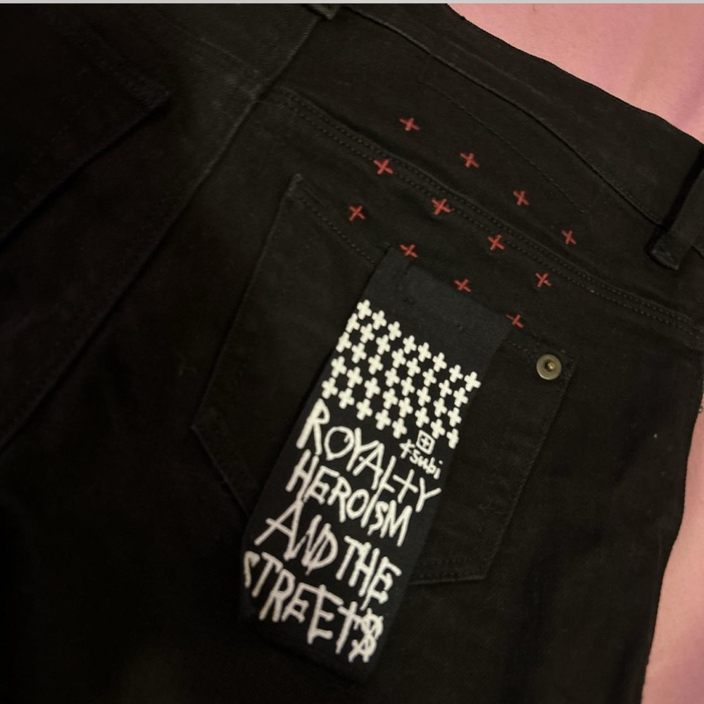 Black Ksubi Silent March Jeans